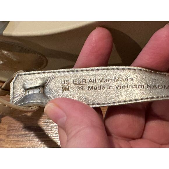 Sam Edelman Women's Naomi Thong Sandals Beige Size 9 Pre-Loved Stylish Comfort - Picture 8 of 11